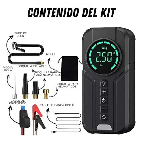 TurboPump™ | Auxiliar de Partida 4 en 1