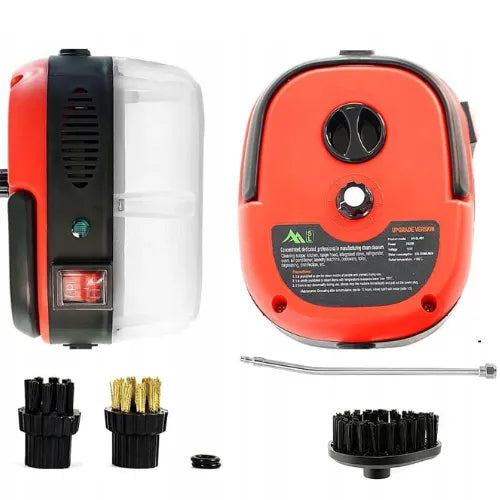 Limpiador a vapor de 2500W | ¡Ayuda para la limpieza de toda la casa!