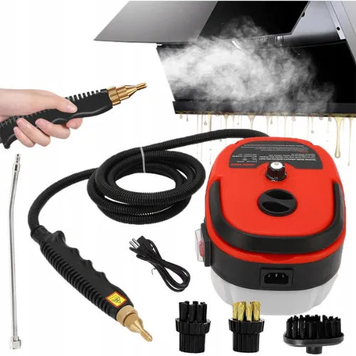 Limpiador a vapor de 2500W | ¡Ayuda para la limpieza de toda la casa!